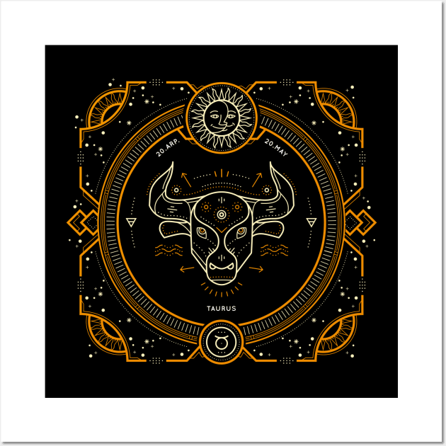 Taurus Wall Art by DISOBEY